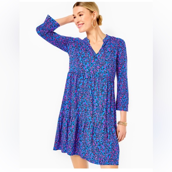 Lilly Pulitzer Alaina Dress Size L - Picture 8 of 13